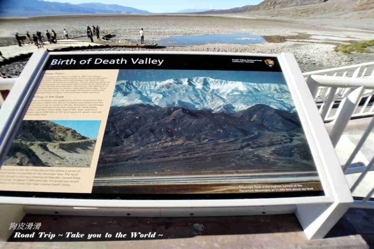  Foto zu 【美國西岸．死亡谷國家公園-南端】 惡水盆地Badwater Basin - 狗皮滑滑-自助．自駕遊 